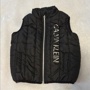 Calvin Klein Black Quilted Puffer Vest